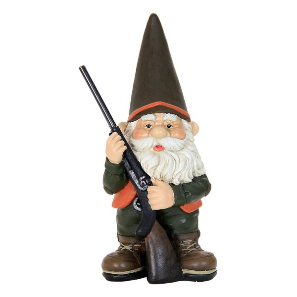 Hunting Gnome by Exhart | Garden gnomes statue, Gnome statues, Hunting ...