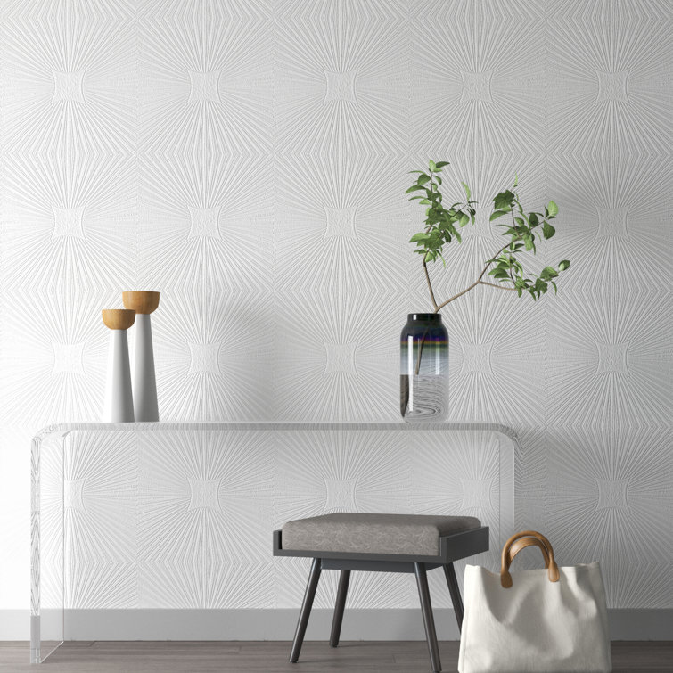 Mercury Row® Paille Texture Pattern Wallpaper & Reviews | Wayfair