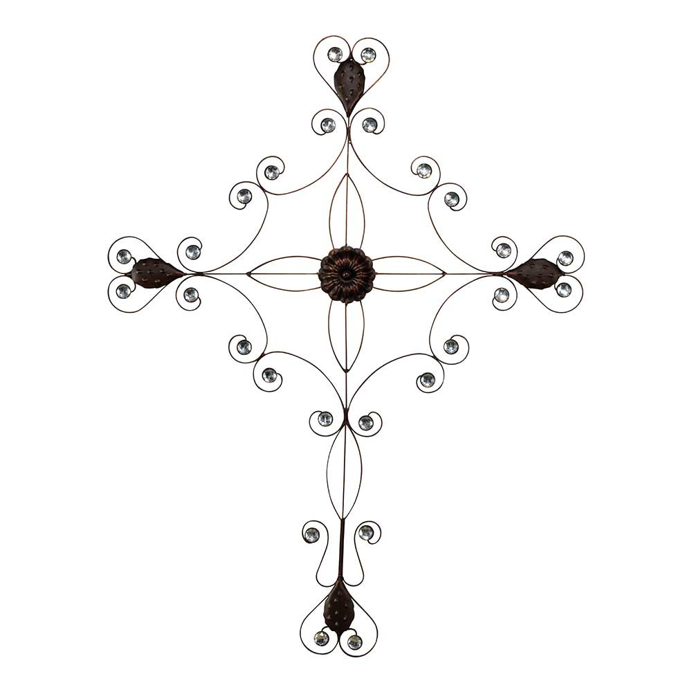 Fleur De Lis Living Cross Wall Décor Wayfair
