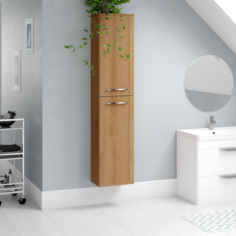 Belfry Bathroom 35 X 160cm Wall Mounted Cabinet Remik Bewertungen