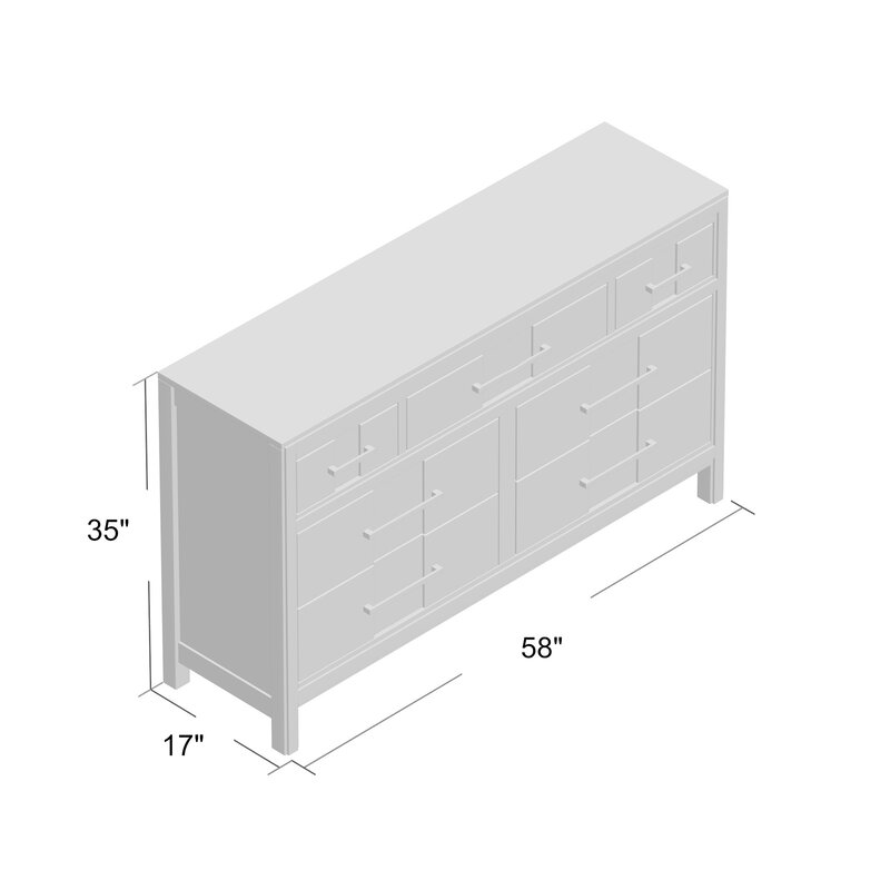 Latitude Run Alona 7 Drawer Dresser Reviews Wayfair