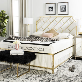 Rose Gold Bed Frame Wayfair Topton King Bed Frame