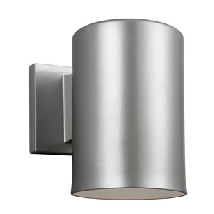 Cylinder Polished Nickel Outdoor Wall Lighting You Ll Love In 2021 Wayfair