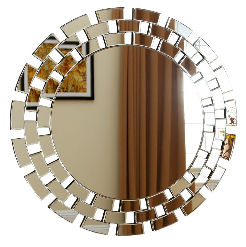 Wall Mirror Round zora round oversized wall mirror & reviews | joss & main Wall Mirror Round zora round oversized wall mirror & reviews | joss & main