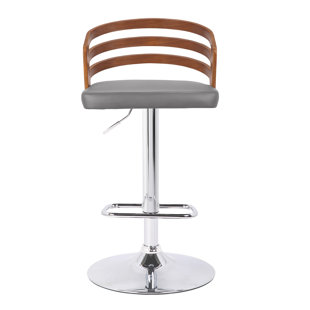 Go to store & view more images Orren Ellis Jaydin Adjustable Height Swivel Bar Stool