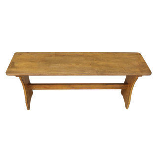 Go to store & view more images August Grove Simmons Wood Bench