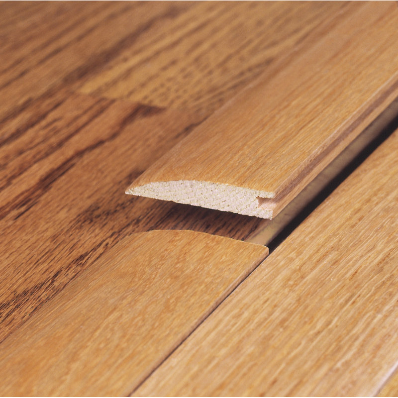 Artistic Finishes Walnut Wood 0 5 Thick X 2 Wide X 78 Length Flush Reducer In Natural Wayfair
