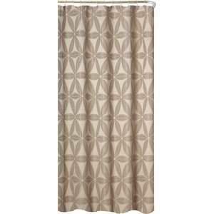 Iris Fabric Shower Curtain