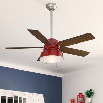 Hunter Fan 52 Inch Mill Valley 5 Blade Outdoor Ceiling Fan Finish