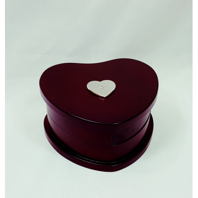 Heart Wood Presentation Box Red Barrel Studio