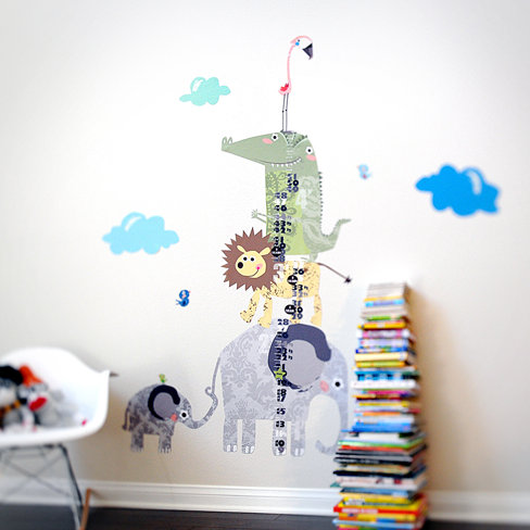 Pop Lolli How Tall Am I Height Chart Wall Decal Wayfair