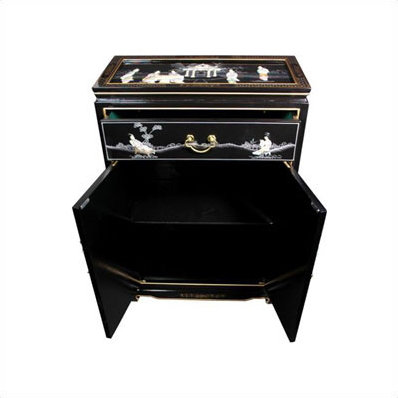 Bloomsbury Market Rosso Mother Of Pearl Shoe Storage Cabinet Wayfair