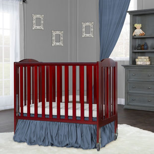 birch wood crib