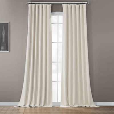George Oliver Cardone Shrink Yarn Geometric Room Darkening Grommet Curtain Panels Wayfair