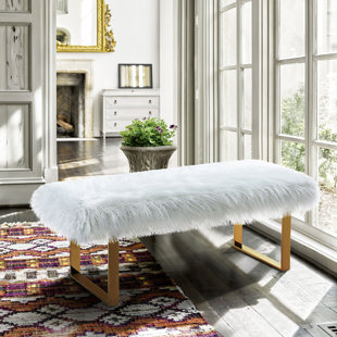 Go to store & view more images Mercer41 Hindman Upholstered Bench