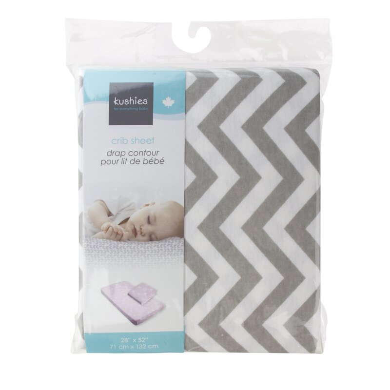 kushies fitted crib sheet