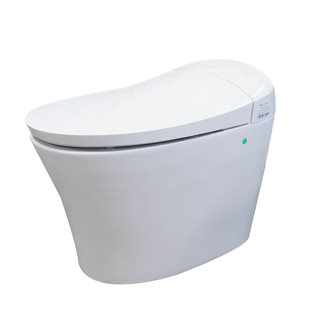 Tankless Toilet Wayfair Arial 1 18 Gpf Elongated Toilet Tank Seat Included