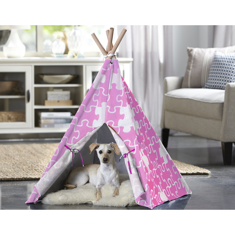 medium dog tent bed
