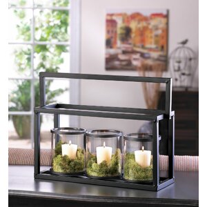 4 Piece Ironside Candle Display Set