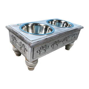 Double Raised Dog Bowls Wayfair