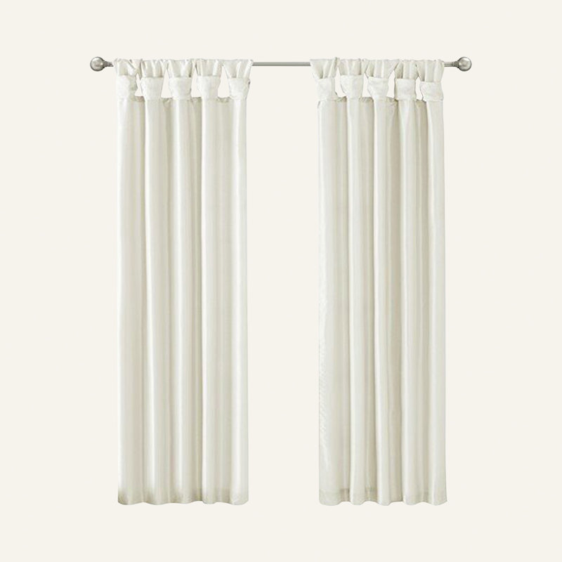 Kelly Clarkson Home Solid Regular Tab Top Single Curtain Kelly Clarkson Home Solid Regular