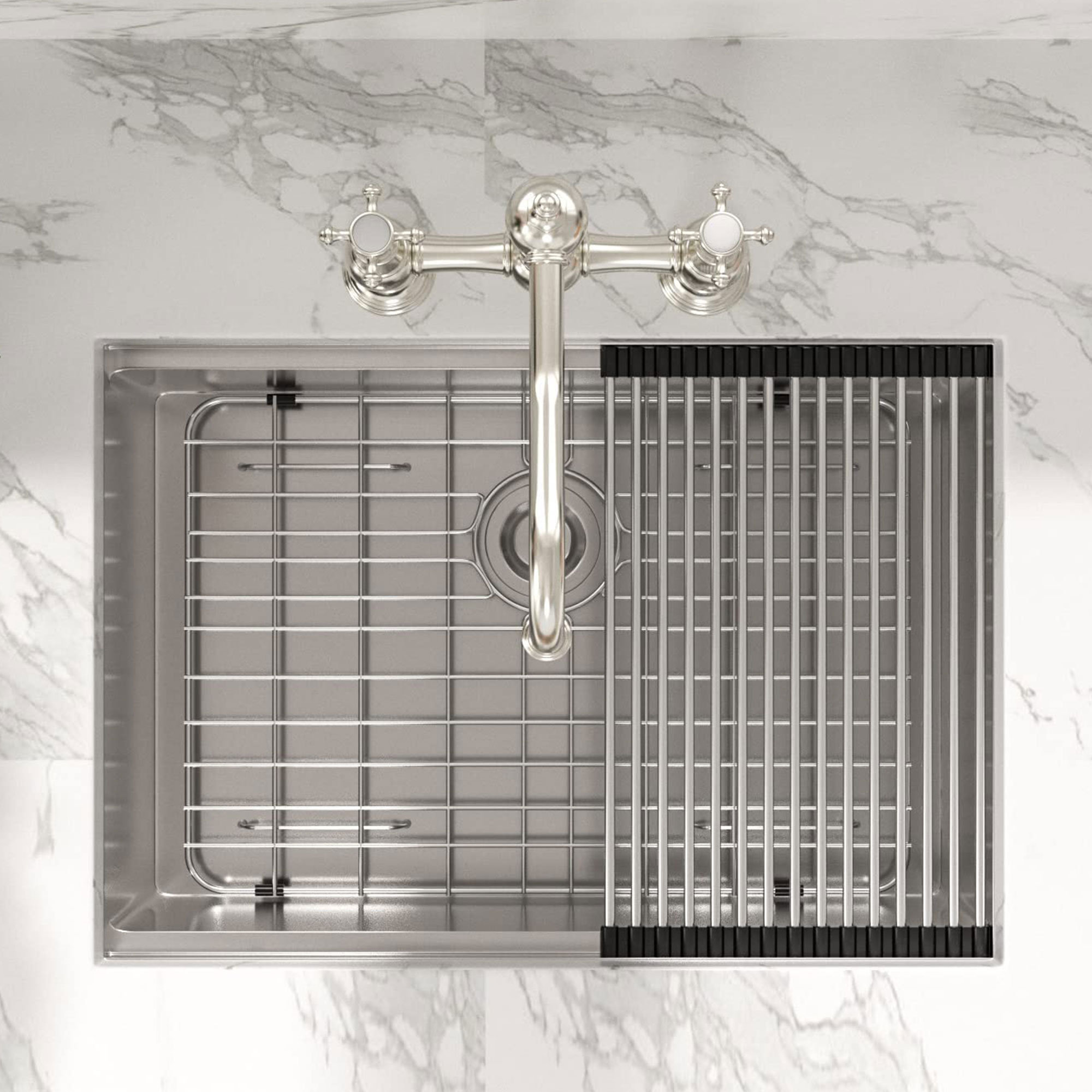 Sarlai 18'' W Single Bowl Stainless Steel Undermount Kitchen Sink Wayfair