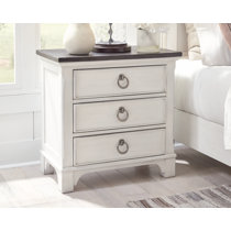 Whitewashed Nightstand Wayfair