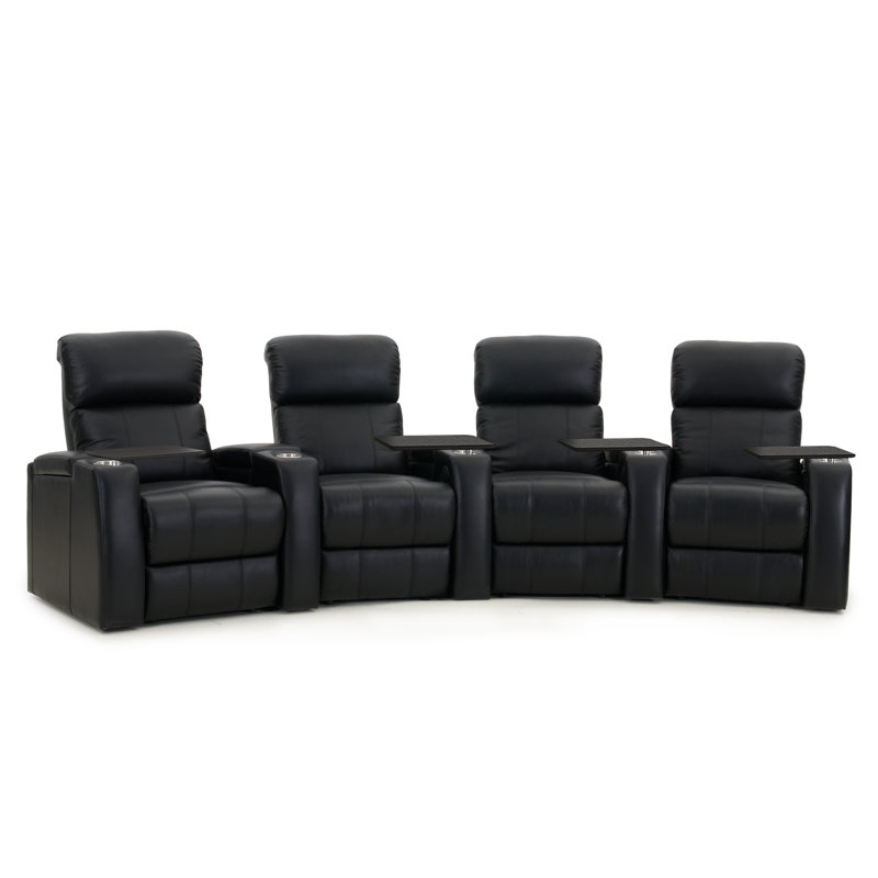 Laude Run Home Theater Curved Row Seating Of 4 Wayfair