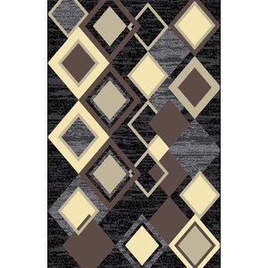 Arlandus Black Area Rug