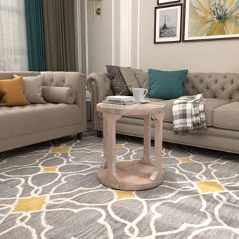 Gracie Oaks Cavallaro End Table With Storage Wayfair