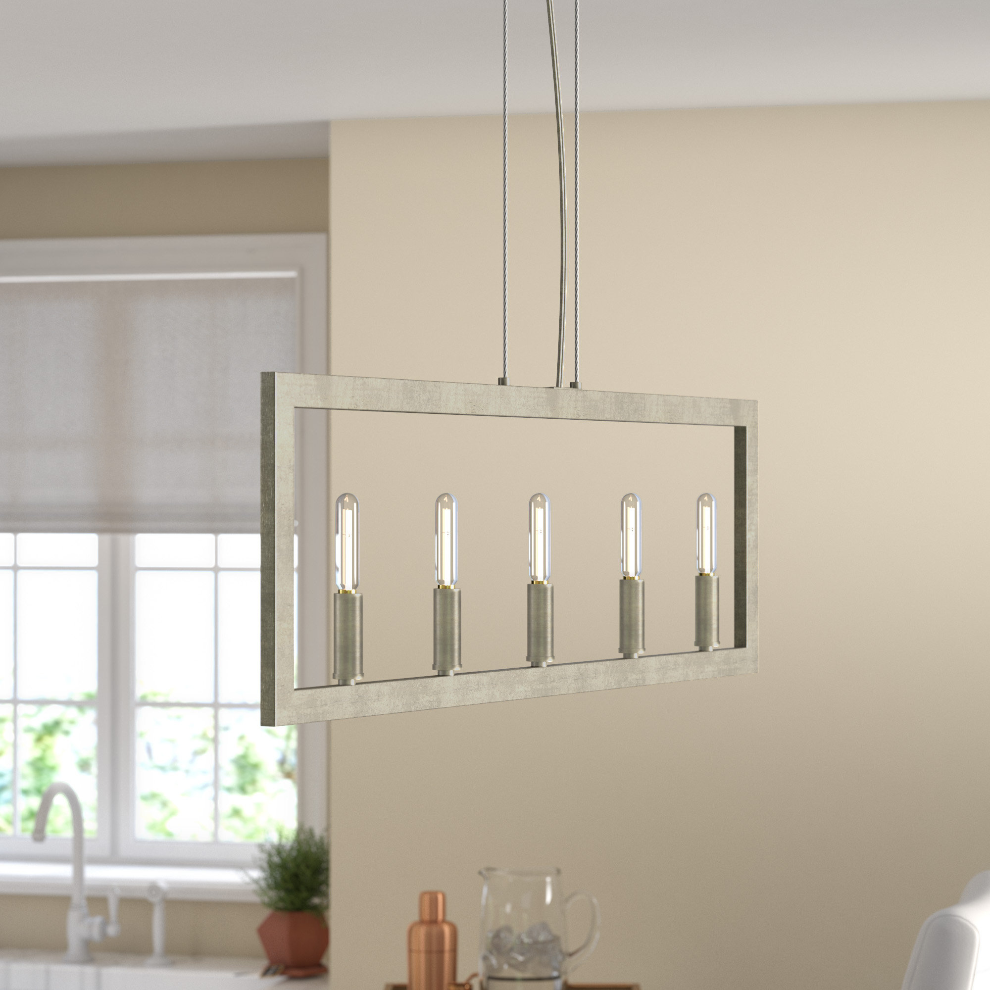 linear pendant lighting for dining room