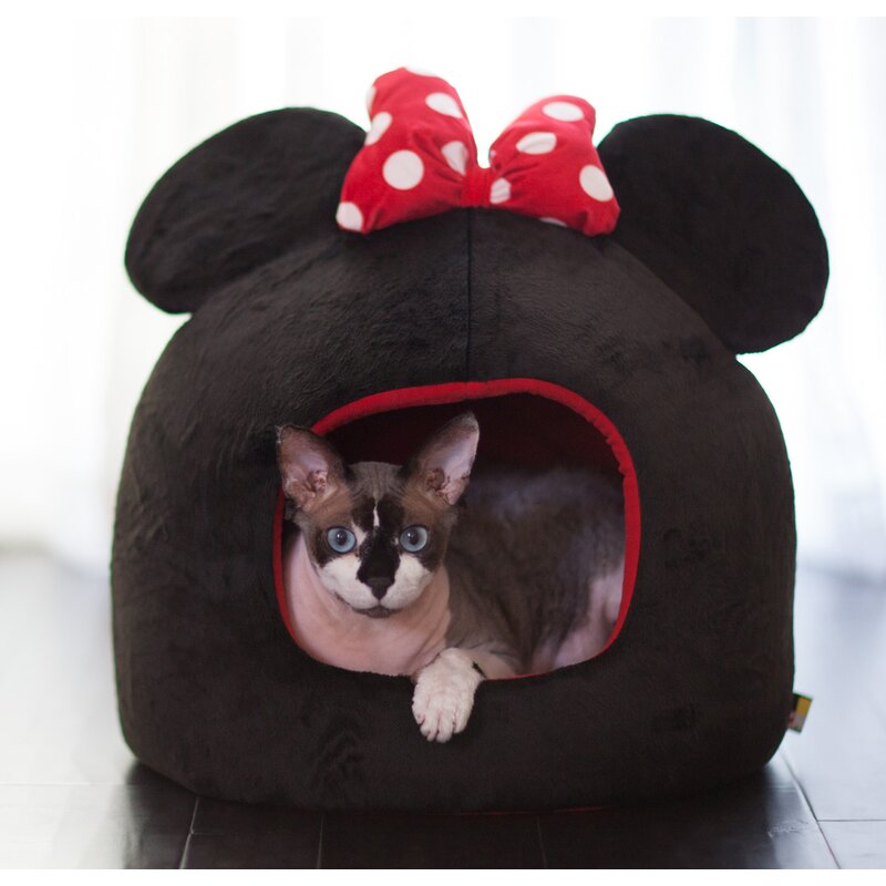 minnie mouse cat bed