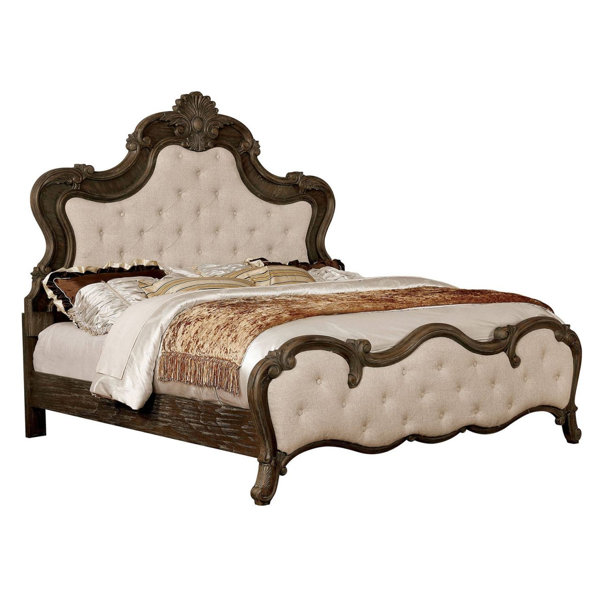 Astoria Grand Tadeo California King Upholstered Sleigh Bed Wayfair