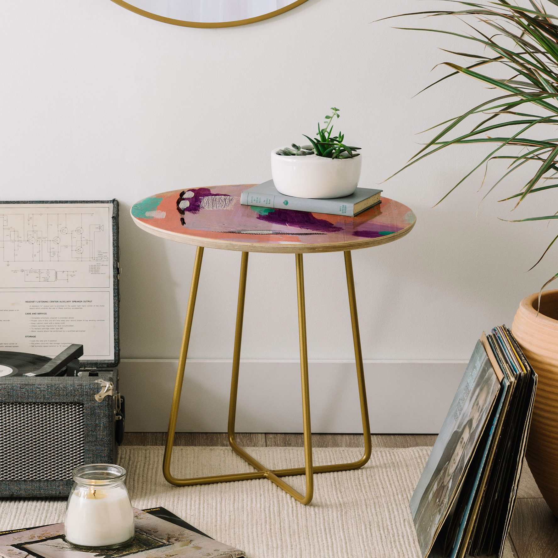 East Urban Home Laura Fedorowicz End Table Wayfair