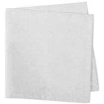 22 Inch White Ivory Hollyberry Christmas Hemstitch Linen Cloth Napkin Set of 6 