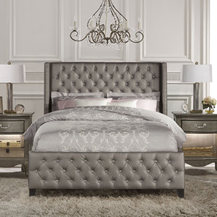 Go to store & view more images House of Hampton Ripley Upholstered Panel Bed