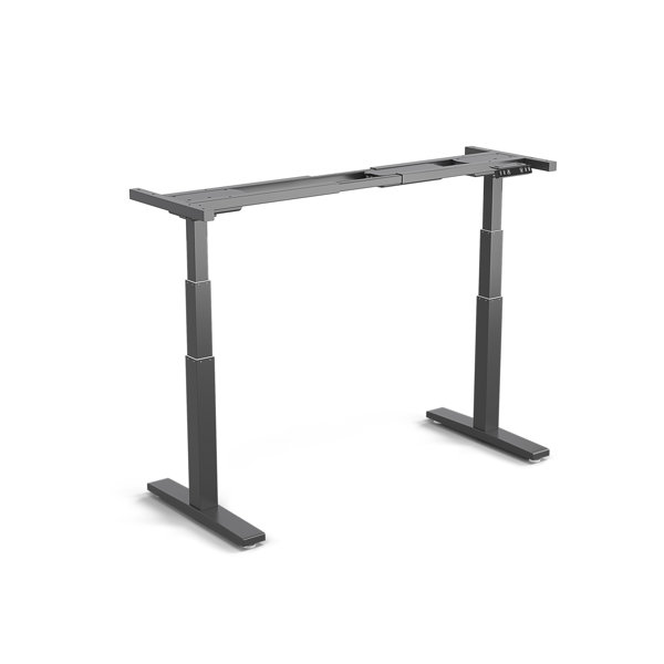Inbox Zero Adjustable Standup 48 75 H X 62 W Desk Base Wayfair