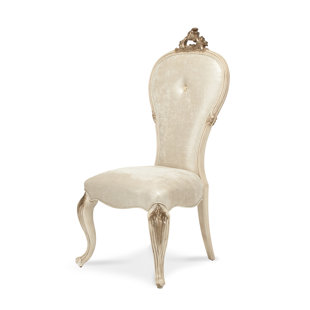 Platine De Royale Side Chair by Michael Amini Wonderful