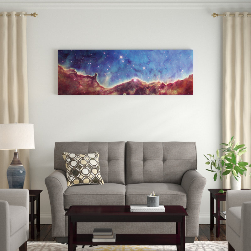 East Urban Home Cosmic Landscape Ngc 3324 Nw Corner Of Ngc 3372 Carina Nebula Hubble Heritage Project 10th Anniversary Image Graphic Art On Wrapped Canvas Wayfair