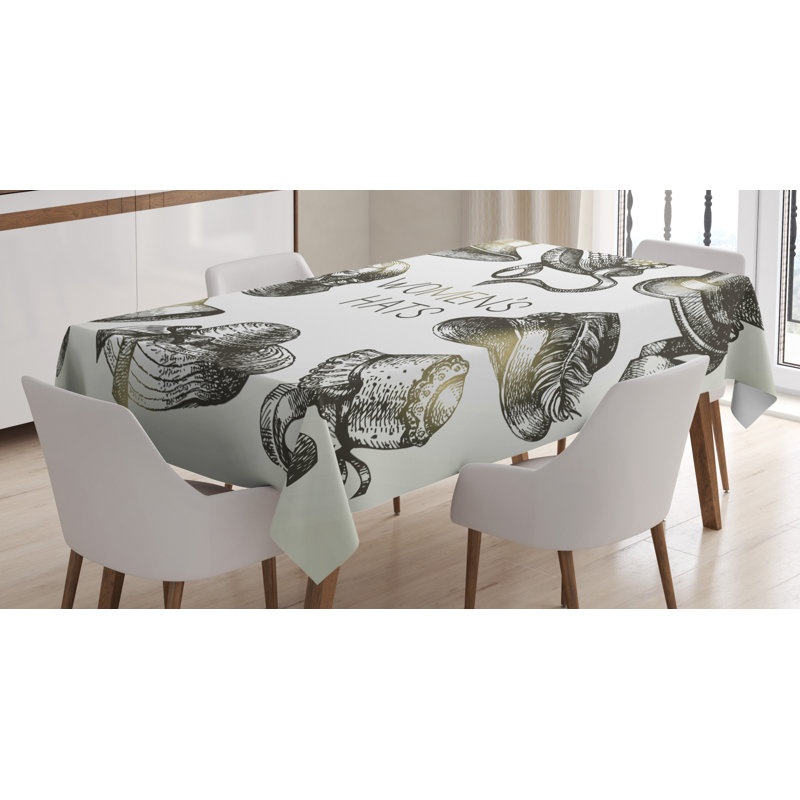 East Urban Home Ambesonne Victorian Tablecloth Composition Of