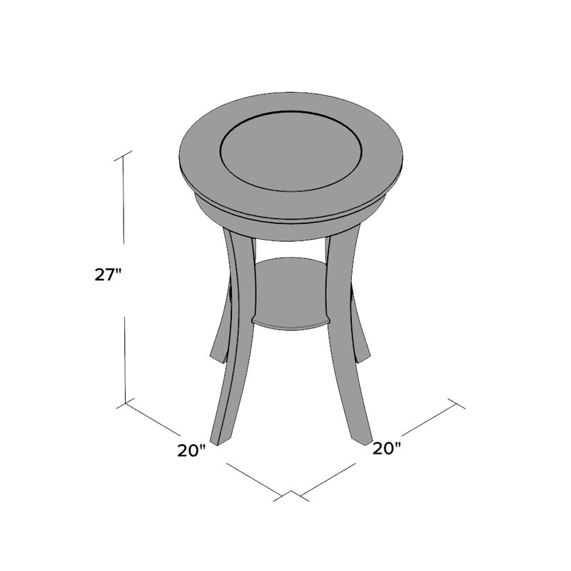 Andover Mills Possum Hollow End Table & Reviews Wayfair