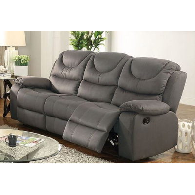 Sunderman Motion Reclining Sofa Red Barrel Studio Upholstery Color