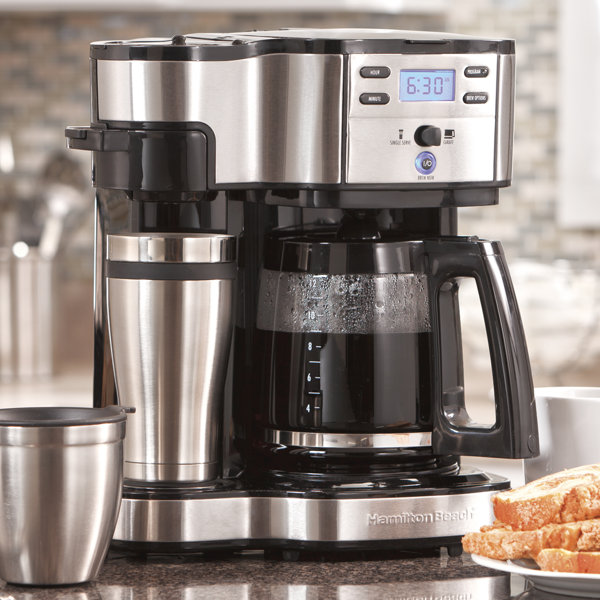 2 pot coffee maker