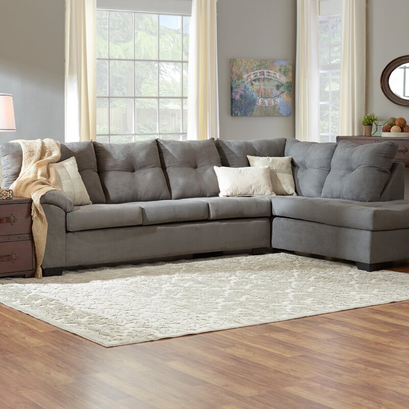 Molinaro Right Hand Facing Sectional & Reviews | Birch Lane