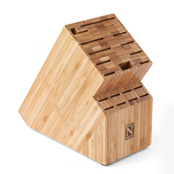 Cook N Home 19 Slot Knife Block Reviews Wayfair