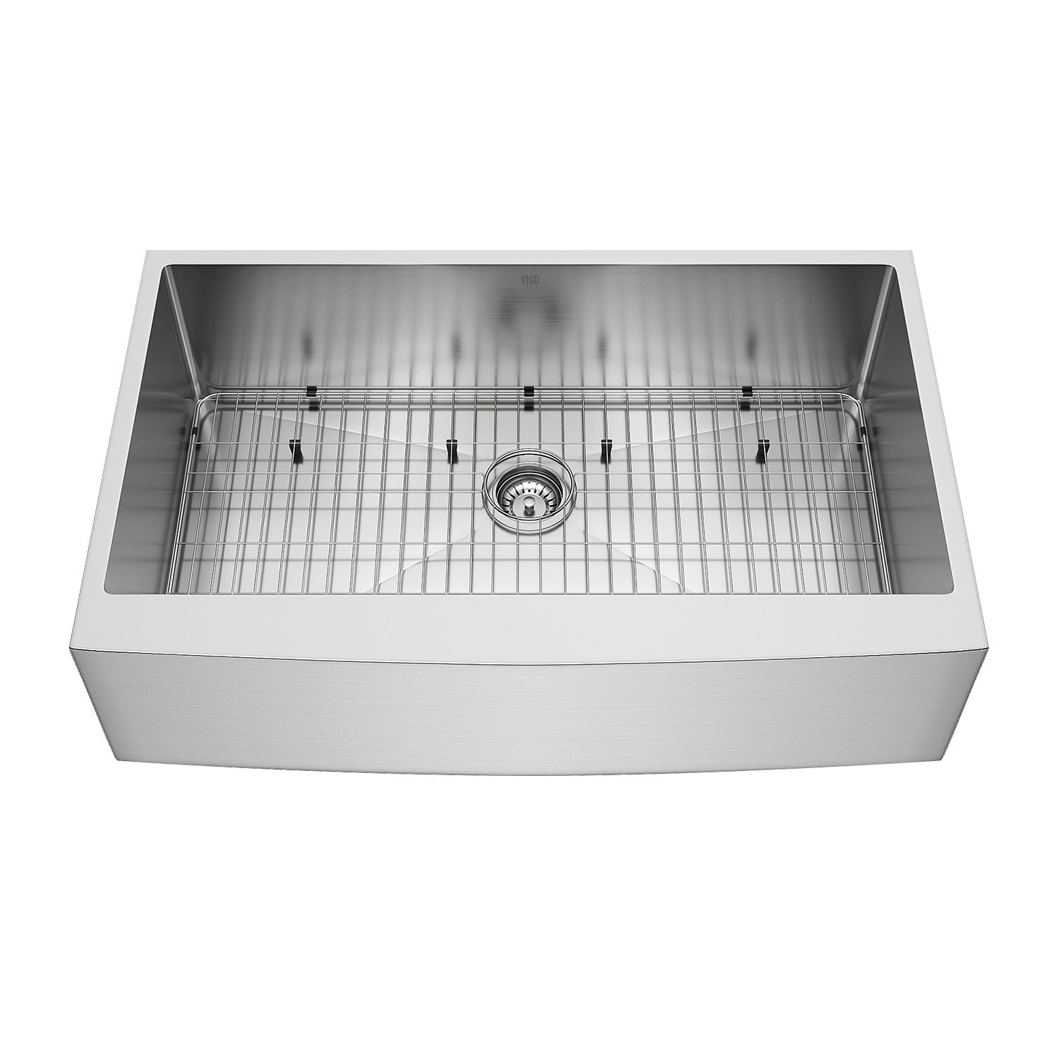 VIGO 36" Mercer Stainless Steel Undermount Kitchen Sink with