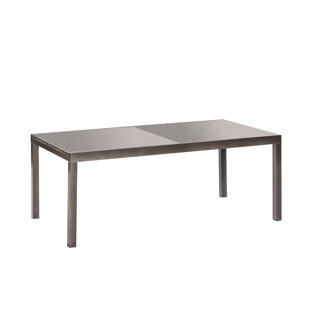 Extendable Garden Tables You Ll Love Wayfair Co Uk Semi Extendable Aluminium Dining Table