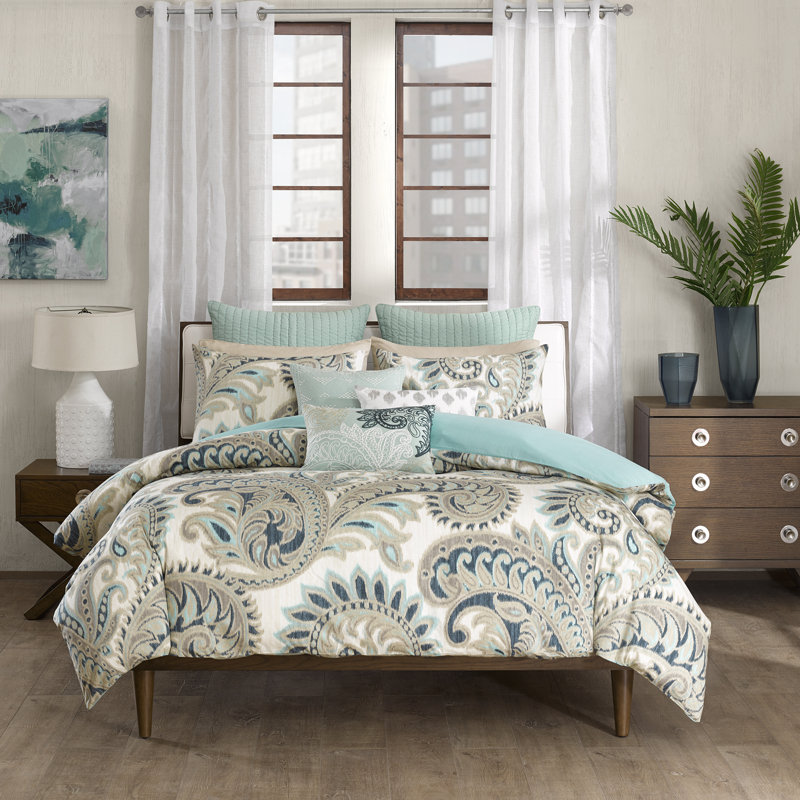 Three Posts Lewes Comforter Set Reviews Wayfair