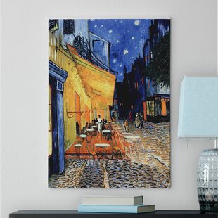 36 x 48 ArtWall Vincent Van Goghs The Dance Hall at Arles 4 Piece Gallery Wrapped Canvas Set