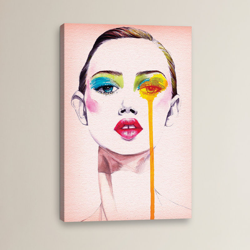 Brayden Studio Make Up By Rongrong Devoe Painting Print On Wrapped